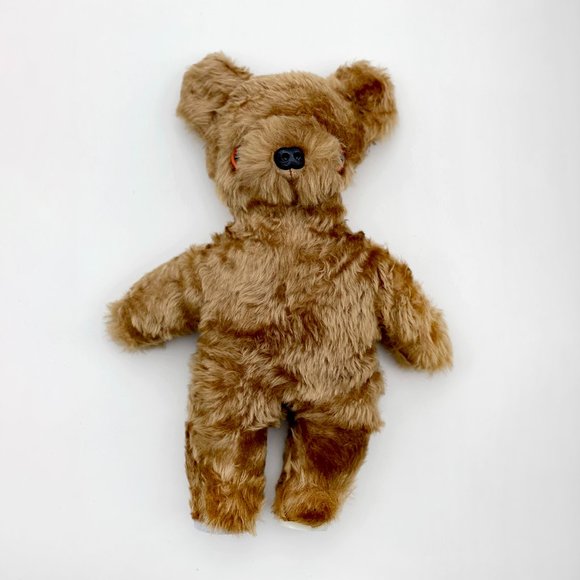 80s Handmade 12" Wellie Bear Gang Wilber the Big Game Hunter Scottish Teddy Bear - Picture 5 of 10